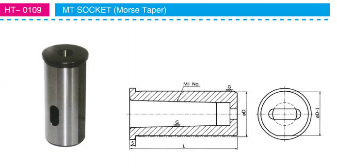 MT  Socket( Morse Taper )