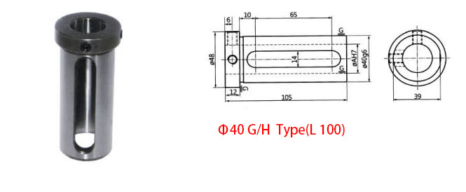 Ø40 G/H type (L100)  socket